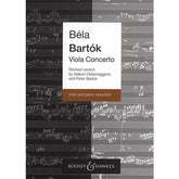 Bartok, Bela - Viola Concerto Sz 128 Viola and Piano Reduction - Revised by Dellamaggiore and Bartok - Boosey & Hawkes Edition