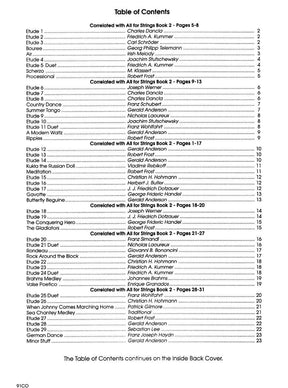 Solos and Etudes, Book 2, Cello By Gerald E Anderson Edited by Robert Frost Published by Neil A Kjos Music Company