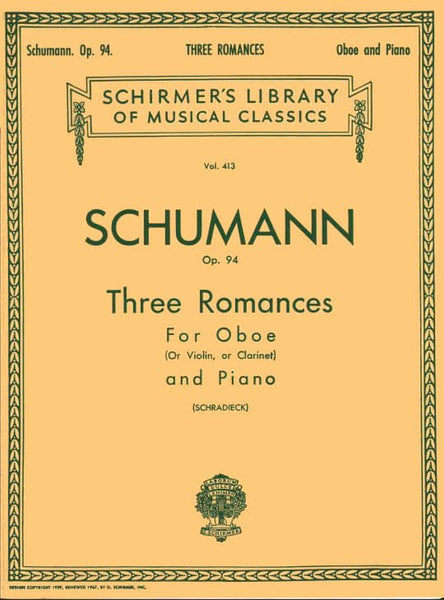 Three Romances Op. 94