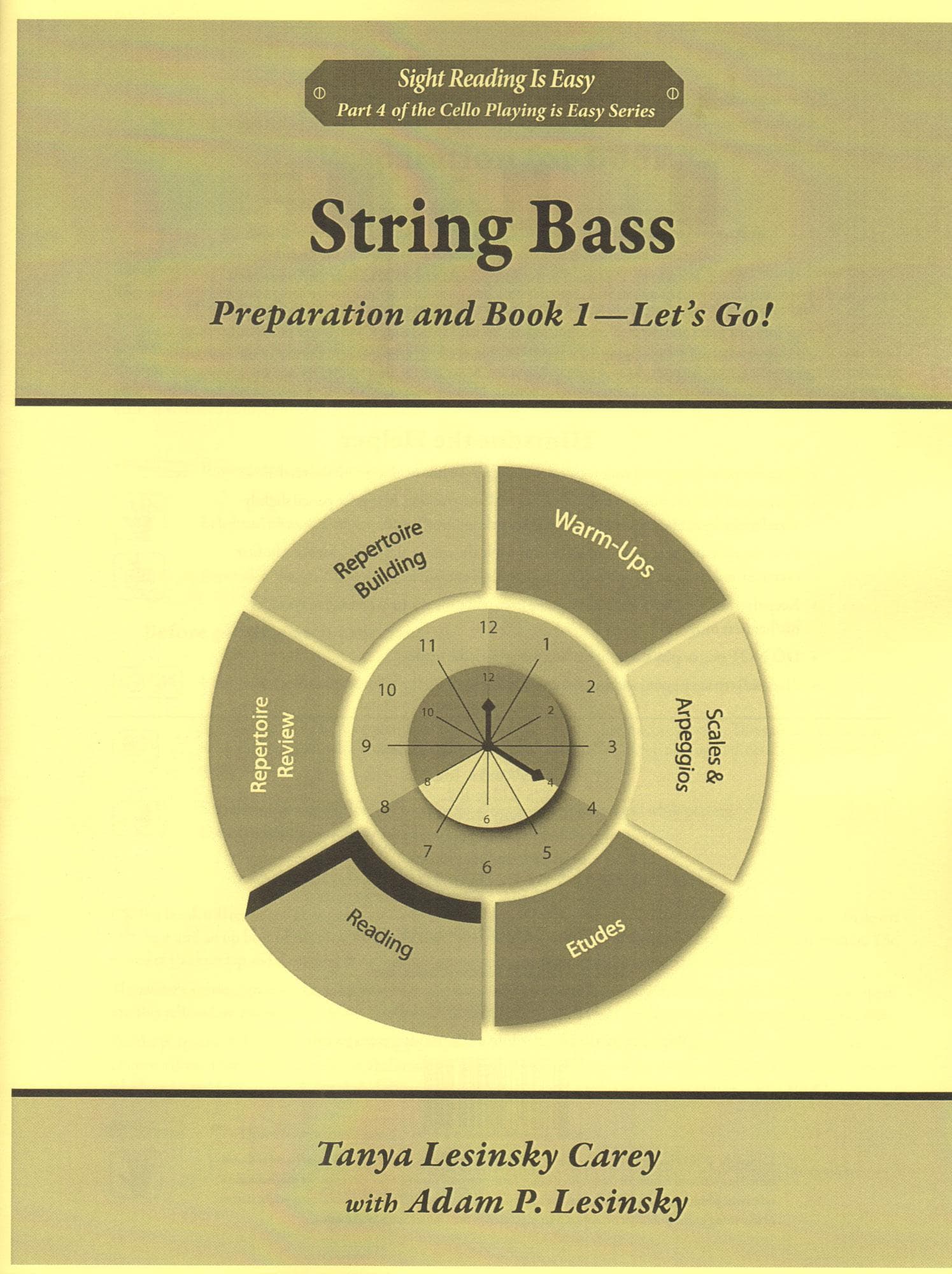 Sight Reading is Easy - for String Bass - by Tanya Lesinsky Carey and Adam P. Lesinsky