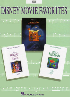 Disney Movie Favorites - Cello solo - Hal Leonard Publication