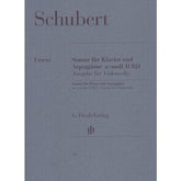 Schubert, Franz - Sonata in a minor ( Arpeggione ) D 821 For Cello and Piano URTEXT Published by G Henle Verlag