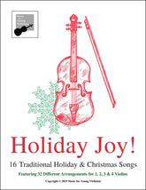 Figi, Heather - Holiday Joy! - Holiday songs for 1-4 Violins  - Digital Download