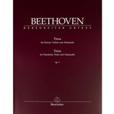 Beethoven, Ludwig van - Trios for Pianoforte, Violin and Violoncello op. 1