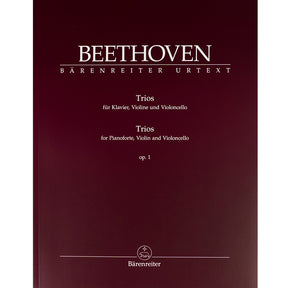 Beethoven, Ludwig van - Trios for Pianoforte, Violin and Violoncello op. 1