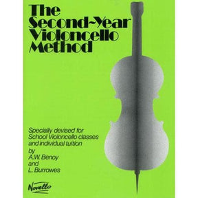 The Second Year Violoncello Method by Benoy and Burrowes - Paxton Music Limited Publication