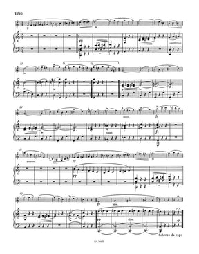 Schubert, Franz - Sonata in A Major (Duo), Op 162, D 574 For Violin and Piano URTEXT Published by Barenretier