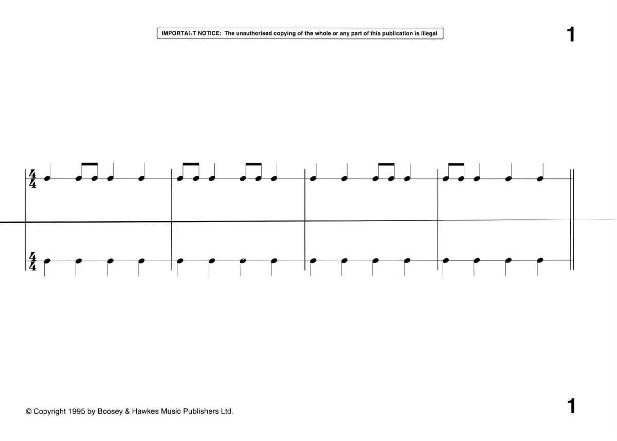 Sheila Nelson - Flip-A-Rhythm Published by Boosey & Hawkes