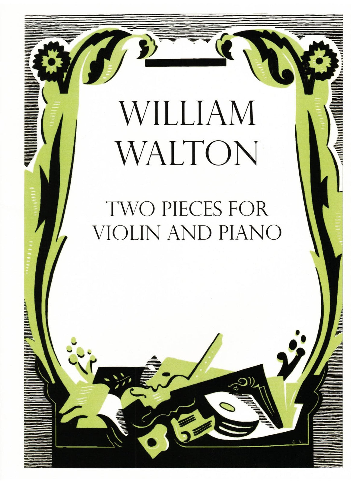 Walton, William - Two Pieces for Violin and Piano (Canzonetta & Scherzetto) - edited by Hugh MacDonald - Oxford University Press