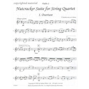 Tchaikovsky, Pyotr Ilyich - Parts - Nutcracker Suite For String Quartet Arranged and Published by Lathem