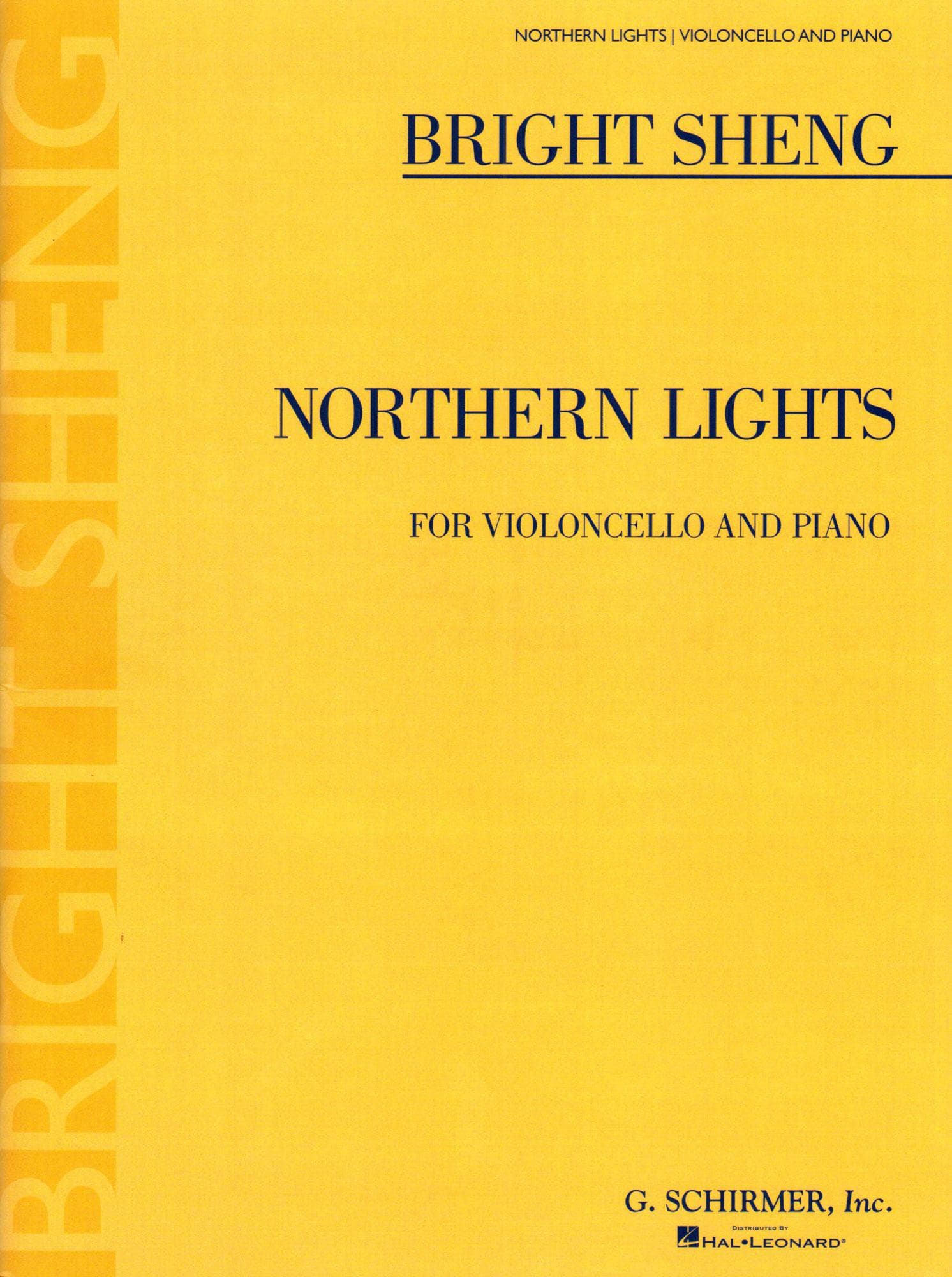 Sheng, Bright - Northern Lights - for Cello and Piano - G Schirmer Edition