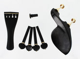 Viola Matched Parts Ebony Gold Pin/Collar