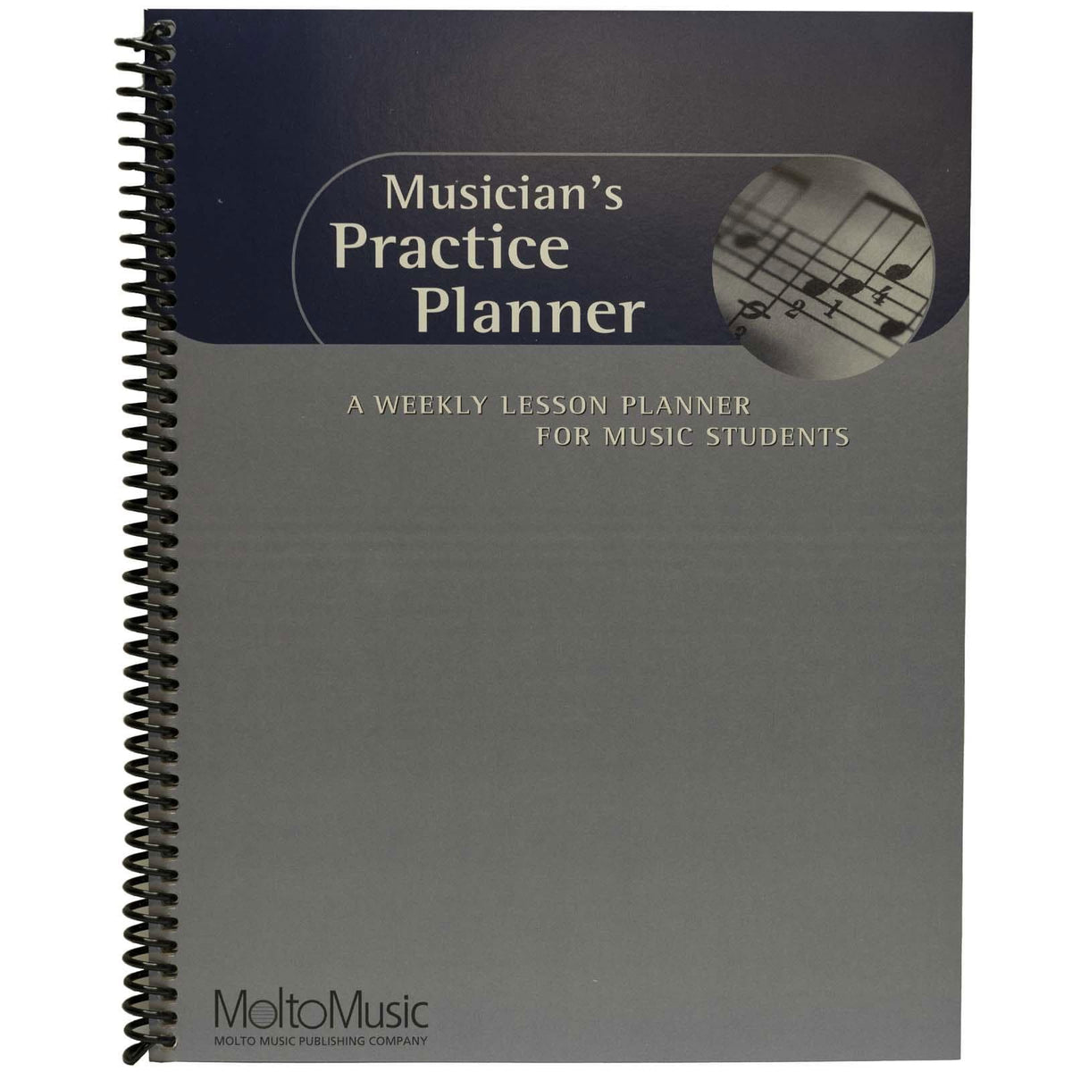 Music Practice Planner Log Schedule Journal