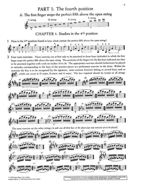 Doflein, Erich and Elma - The Doflein Method Volume 5: Higher Positions - Violin - Schott Edition