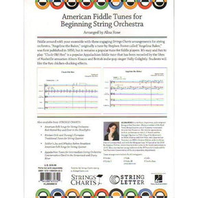 American Fiddle Tunes for Beginning String Orchestra - Score and Parts - Arranged by Alisa Rose - String Letter Publishing