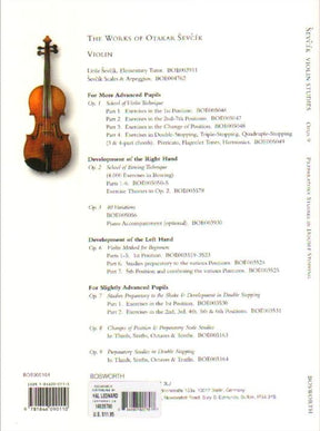 Sevcik, Otakar - Preparatory Exercises In Double Stopping - for Violin - Bosworth & Company