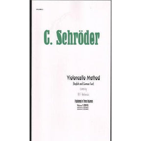 Schroeder - Violoncello Method - Volume 2 For Cello Published by Carl Fischer