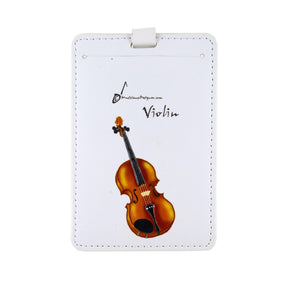 Violin Faux-Leather Case Tag