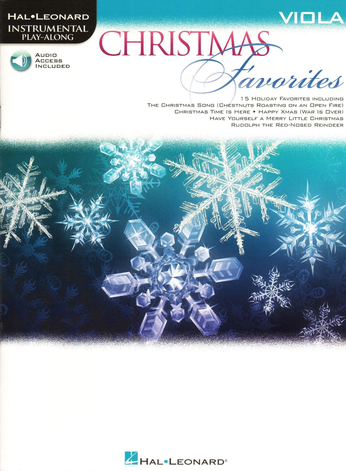 Christmas Favorites - 15 Holiday Favorites - for Viola - with Audio Play-Along - Hal Leonard