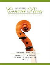 Vivaldi, Antonio - Concert Pieces: Concerto G Major, Op 3/3 - for Violin and Piano - edited by Kurt Sassmannshaus - Bärenreiter