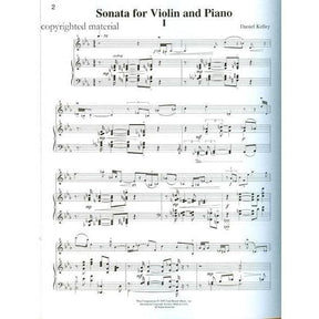 Kelley, Daniel - Sonata for Violin and Piano - Last Resort Music