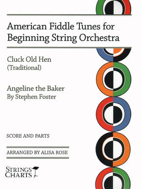 American Fiddle Tunes for Beginning String Orchestra - Score and Parts - Arranged by Alisa Rose - String Letter Publishing