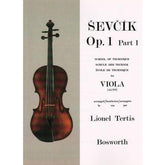 Sevcik, Otakar - School of Technics Op 1 - Part 1 For Viola Arranged by Tertis Published by Bosworth & Co