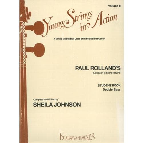 Rolland/Johnson - Young Strings in Action Book 2 Bass Published by Boosey & Hawkes