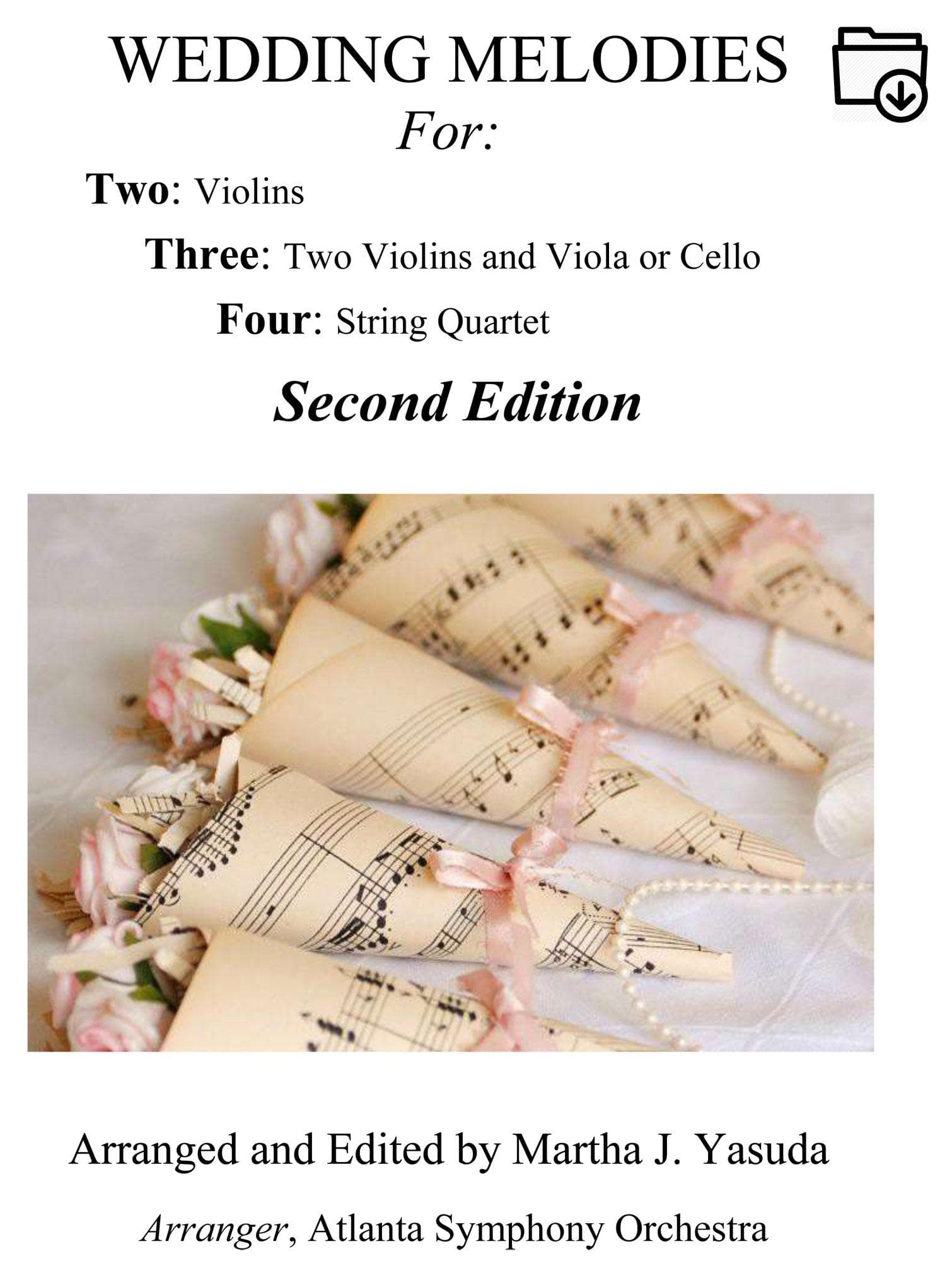 Yasuda, Martha - Wedding Melodies For Two, Three or Four - Digital Download