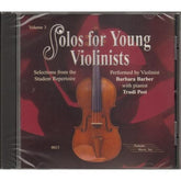 Solos for Young Violinists Volume 3 CD by Barbara Barber Published by Alfred Music Publishing