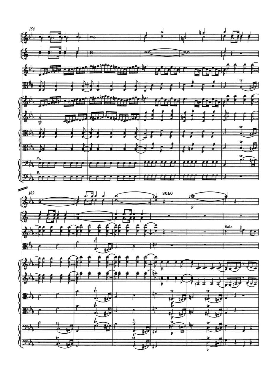 Mozart, WA - Sinfonia Concertante in E-flat Major for Violin, Viola, and Orchestra, K 364 - Study Score - Barenreiter URTEXT