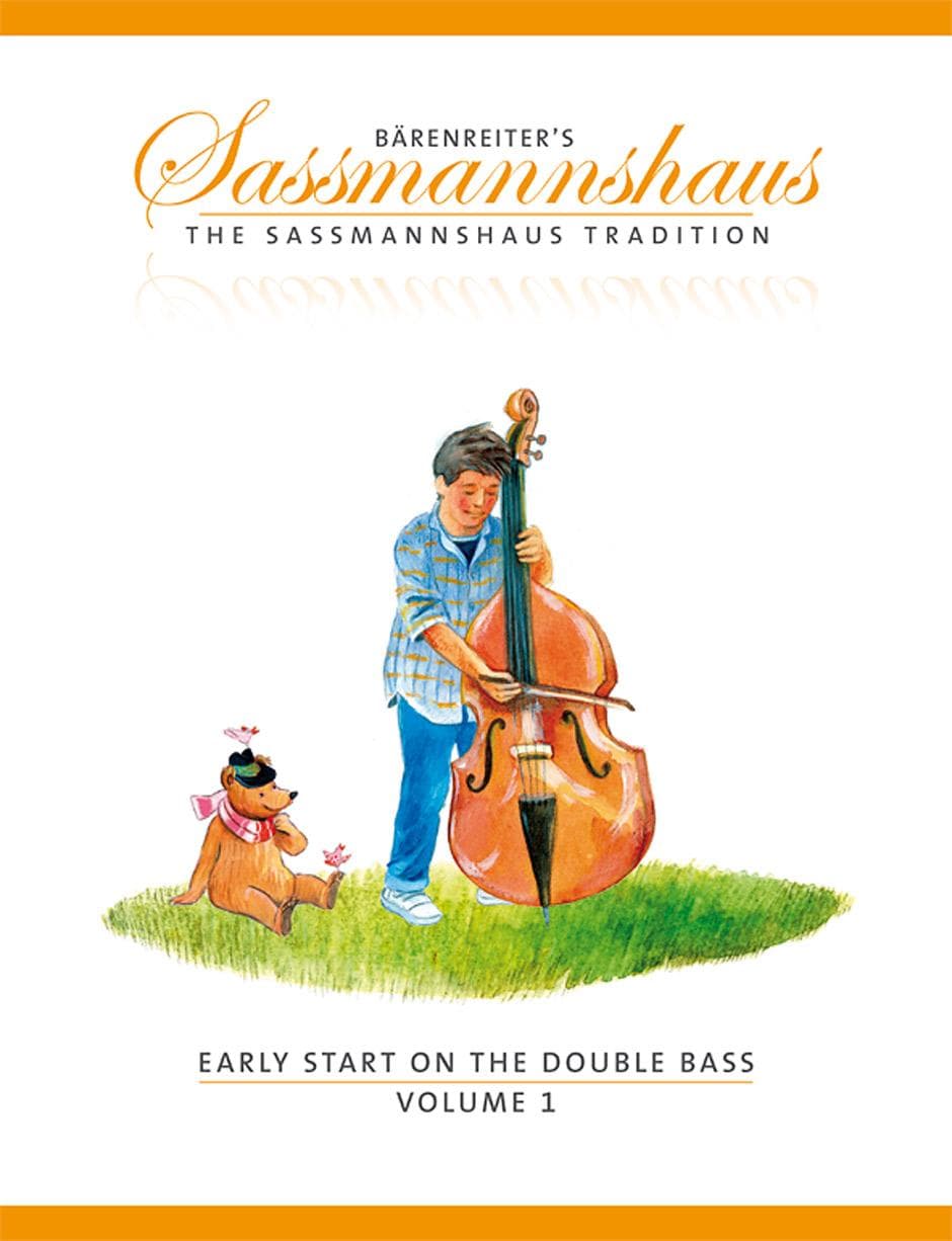 Sassmannshaus, Holger/Close, J Peter - Early Start on the Double Bass - Volume 1 - Bärenreiter Verlag Publication