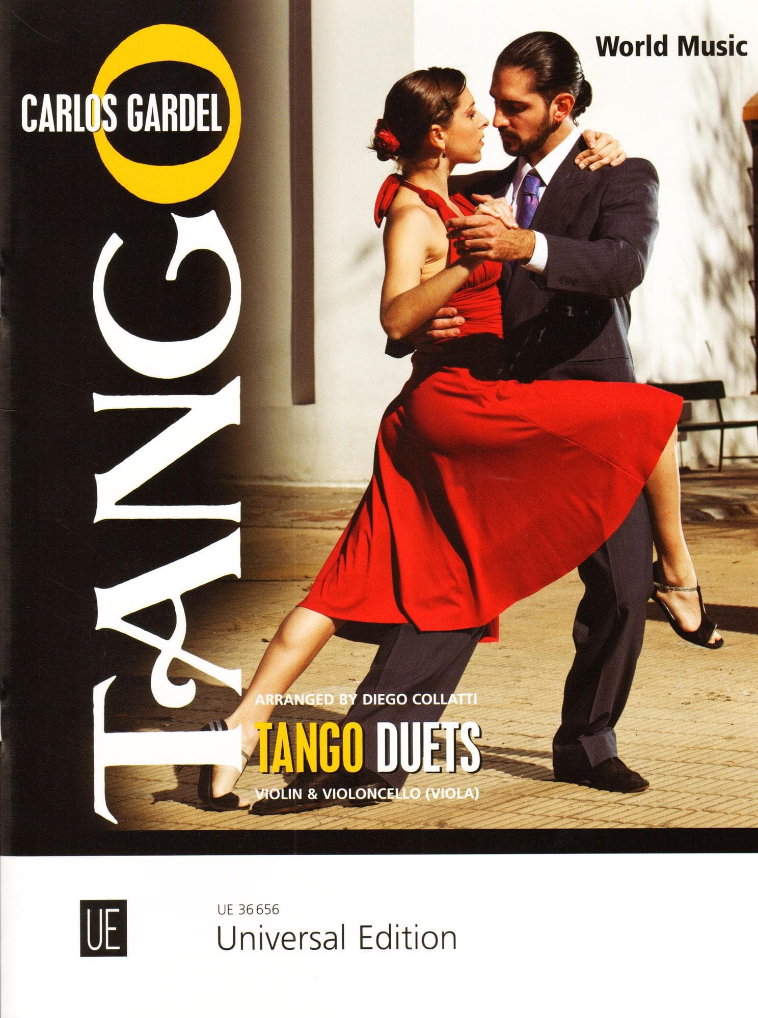 Carlos Gardel - Tango Duets - for Violin and Cello (or Viola) - arranged by Diego Collatti - Universal Edition