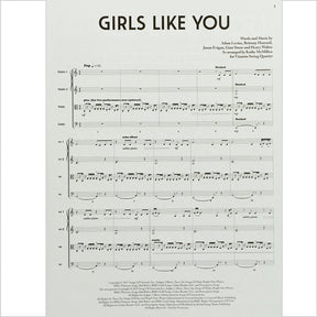 Girls Like You - featured in the Netflix series Bridgerton - for String Quartet - Softcover