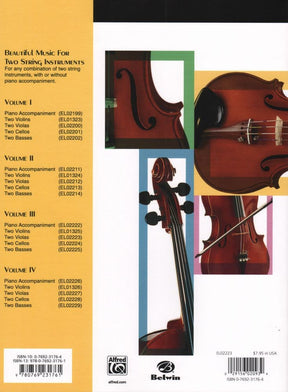 Applebaum, Samuel - Beautiful Music for Two Violas, Volume 3 - Belwin-Mills Publication