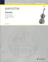 Kapustin, Nikolai - Sonata for Viola and Piano, Opus 69 - Schott