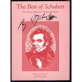 Schubert, Franz - The Best of Schubert -for String Quartet or String Orchestra - SCORE ONLY - edited by Paul Paradise - Belwin-Mills Publishing