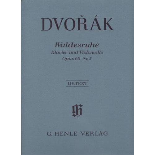 Dvorák, Antonín - Silent Woods, Op 68, No 5 ("Waldesruhe") - Cello and Piano - G Henle Verlag URTEXT