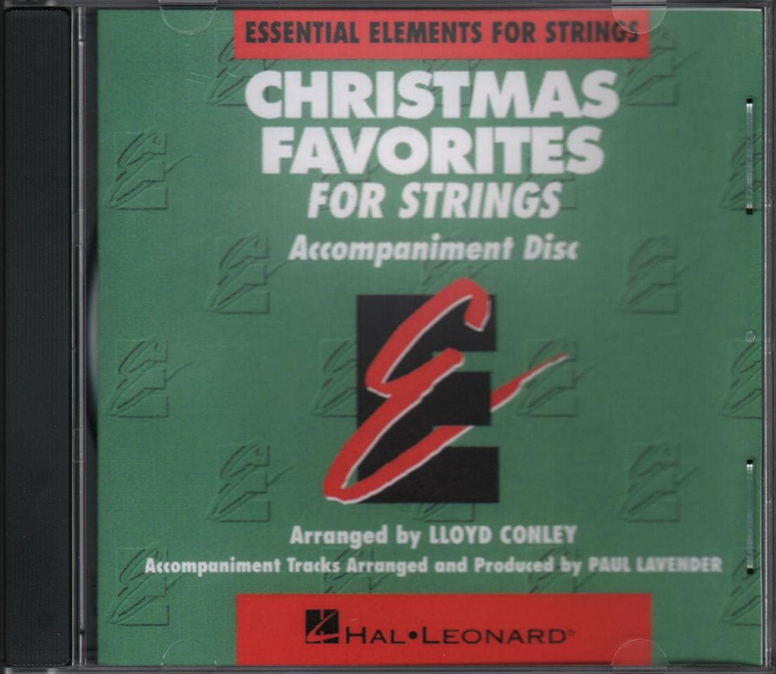 Christmas Favorites for Strings CD Accompaniment