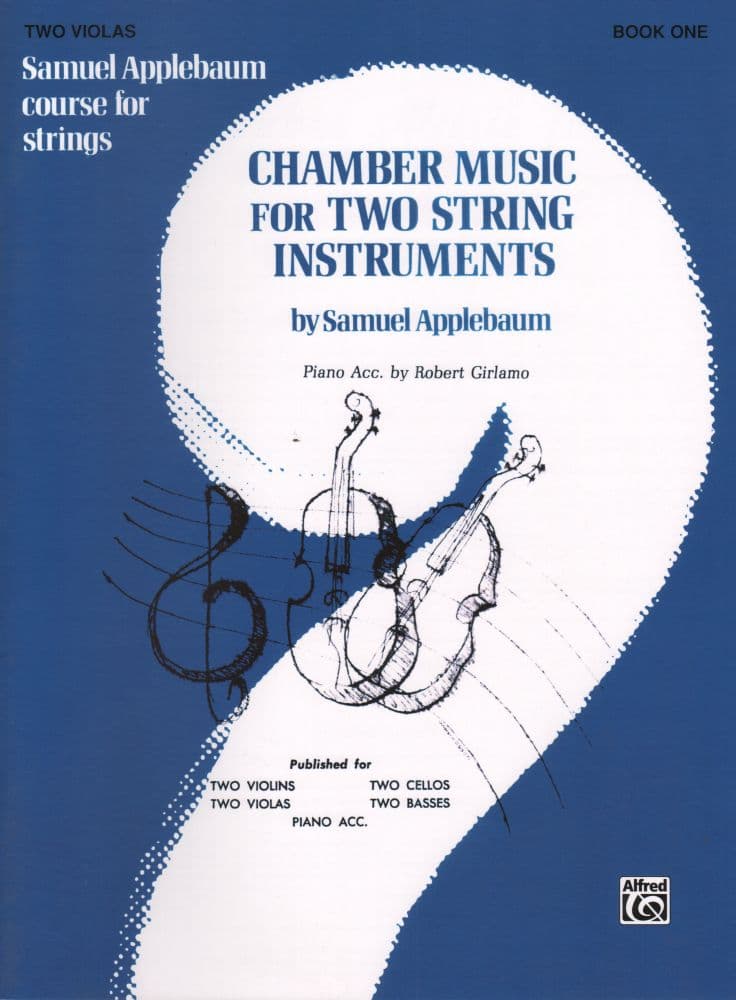 Applebaum, Samuel - Chamber Music For Two String Instruments - Book 1 for Viola - Belwin/Mills Publication