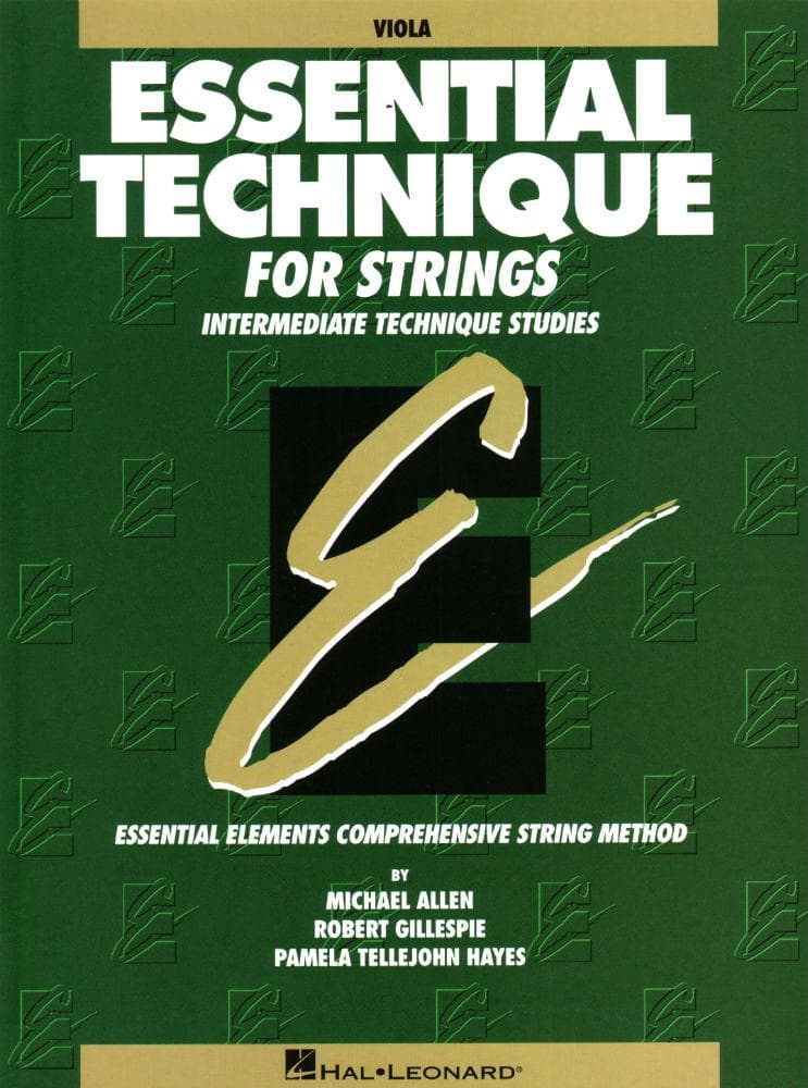 Essential Technique for Strings - Viola - by Allen/Gillespie/Hayes - Hal Leonard Publication