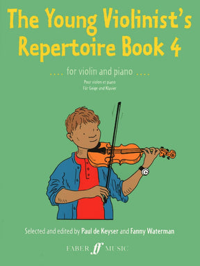 DeKeyser/Waterman -The Young Violinist's Repertoire Book 4 - Violin and Piano - Faber Music Edition