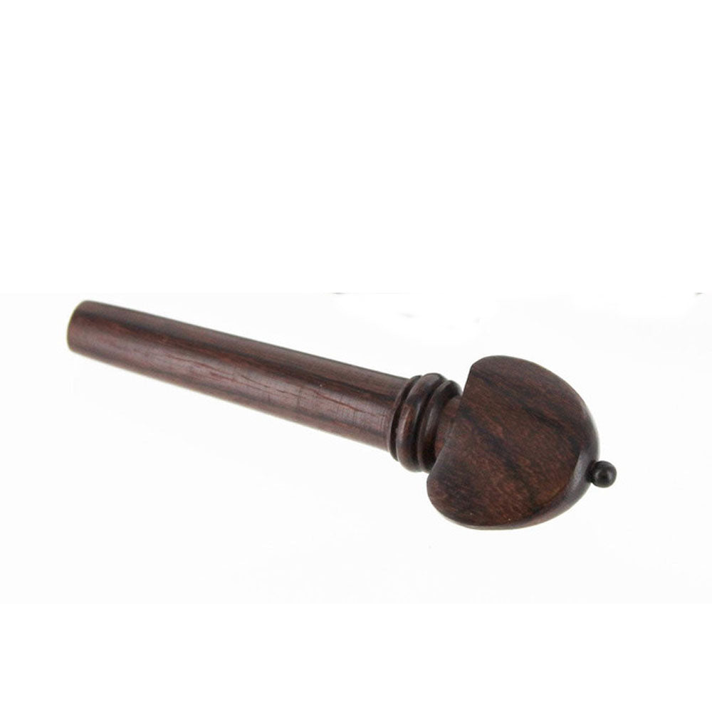 Viola Endpin - Hill Model - Rosewood - Black Pin