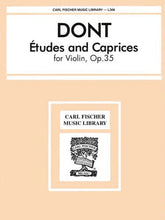 Dont, Jakob - 24 Etudes & Caprices Op 35 - Violin solo - Carl Fischer Edition