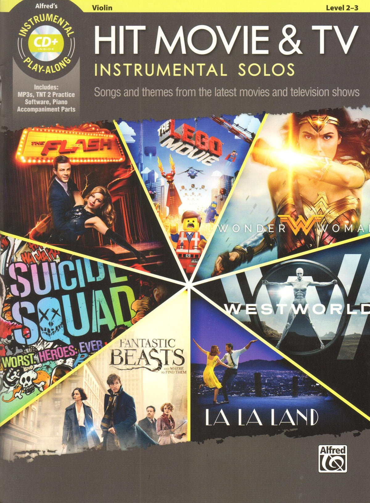 Hit Movie & TV Instrumental Solos - for Violin with CD Audio or Piano PDF Accompaniment - Alfred