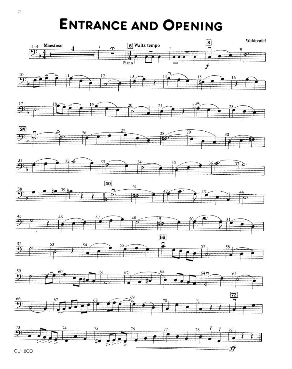 Strolling Strings: A Musical Buffet of All-Time Favorites - Cello part - arranged by James "Red" McLeod - Kjos Music Co