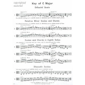 Whistler/Hummel - Intermediate Scales & Bowings, for Viola Published by Rubank Publications