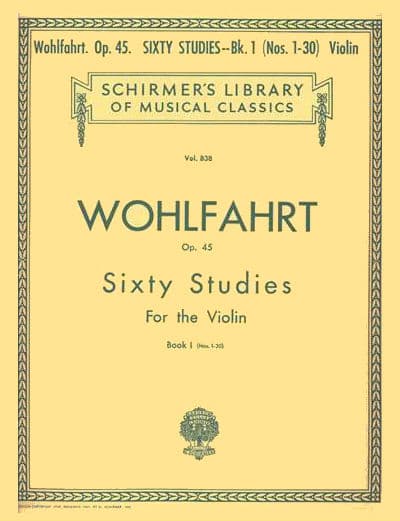 Wohlfahrt 60 Studies: Violin Technique & Repertoire