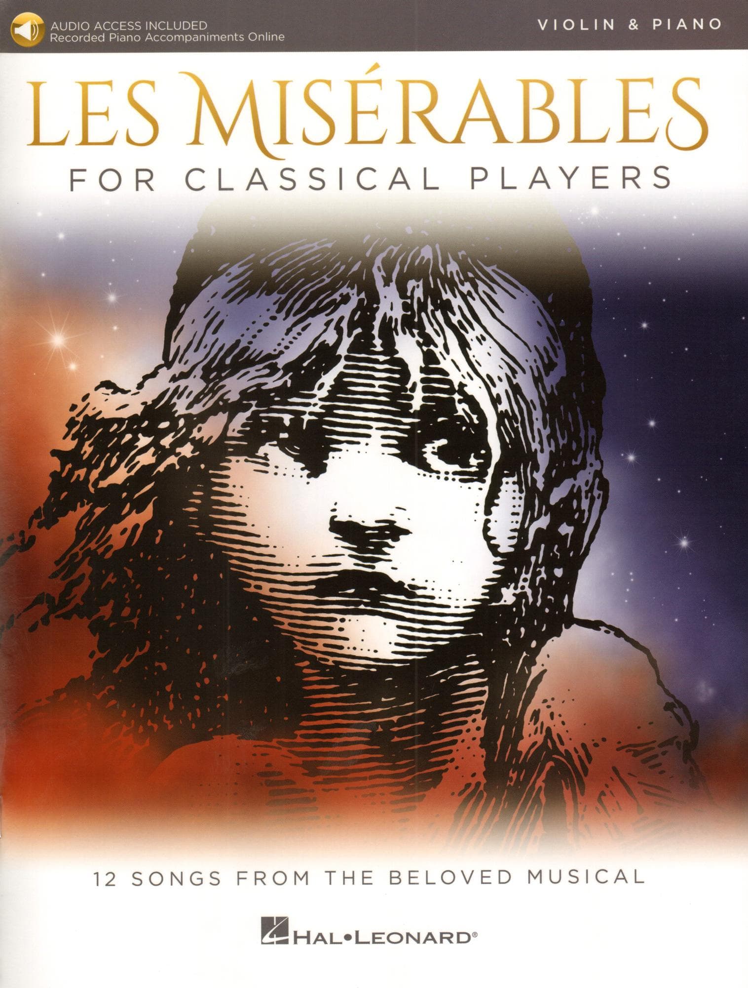 Les Miserables for Classical Players - Violin and Piano - with Online Audio Accompaniment/Sheet Music - Hal Leonard