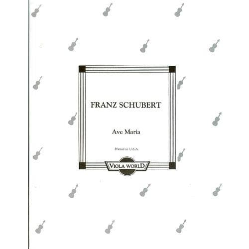 Schubert, Franz - Ave Maria, D 839, Viola and Piano Published by Viola World